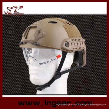 Équipements tactiques Pj casque Combat militaire casque avec visière